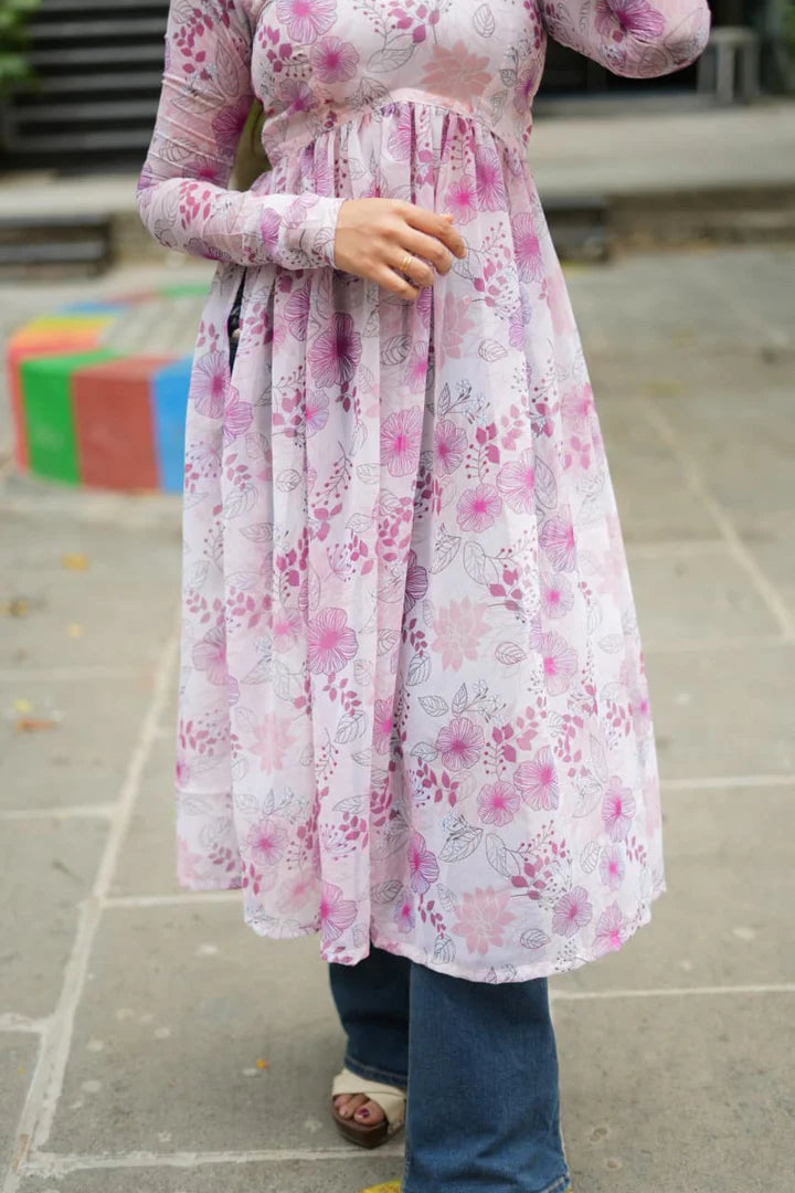 Reena Floral Georgette top