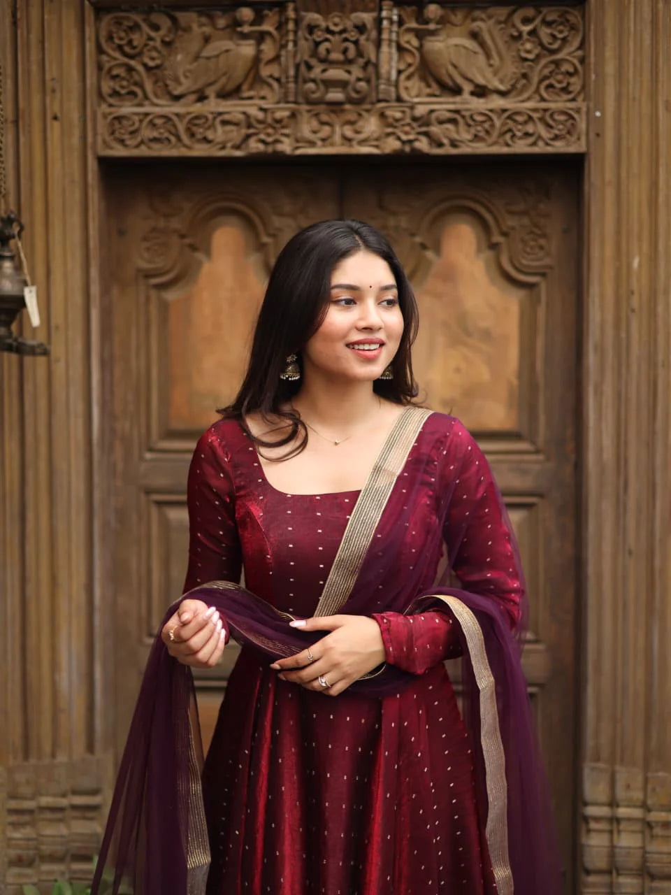 Tanu Series Premium Spacesilk Anarkali