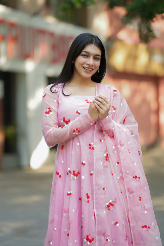 Ananya Premium Organza Anarkali