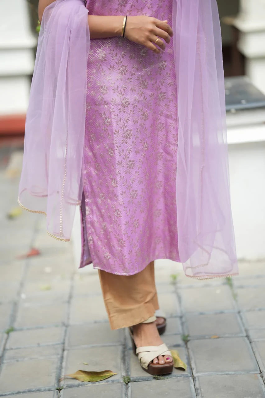 Vithya Series Premium Banaras Kurti