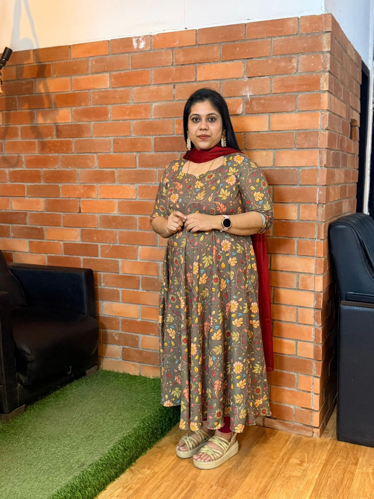 Vincy Premium Georgette Anarkali