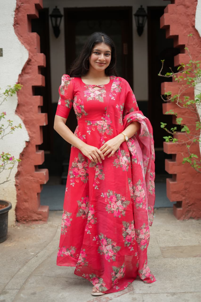 Rithika Series Georegette Anarkali