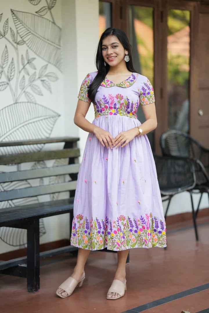 Aarvi Designer Cotton Dress