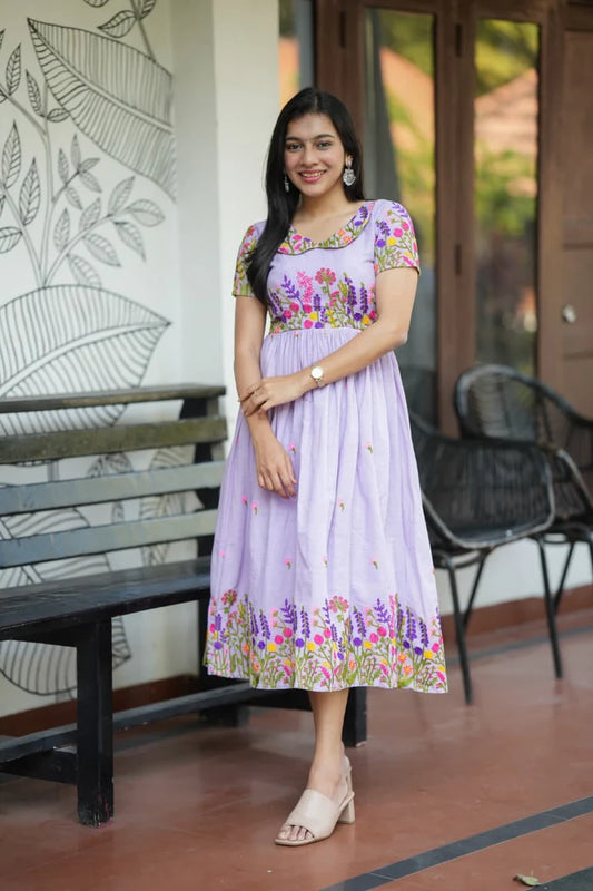Aarvi Designer Cotton Dress