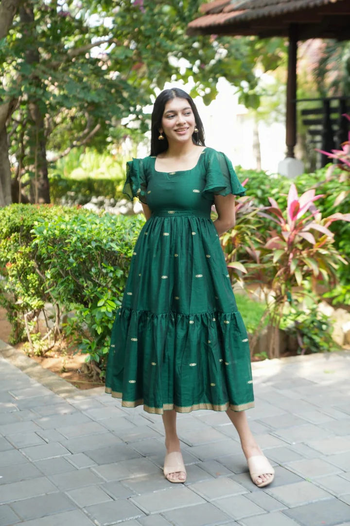 Nandhini Premium Handloom Dress