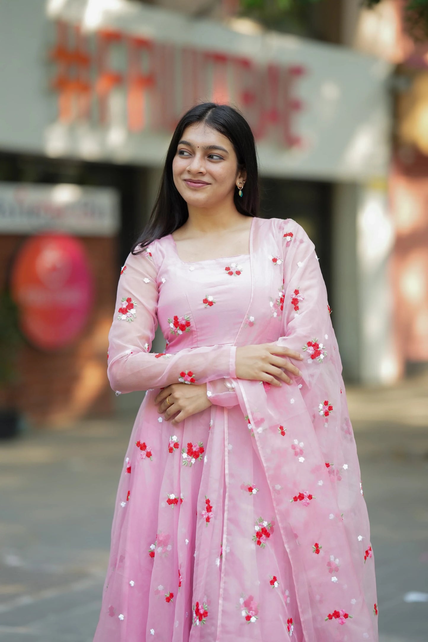 Ananya Premium Organza Anarkali