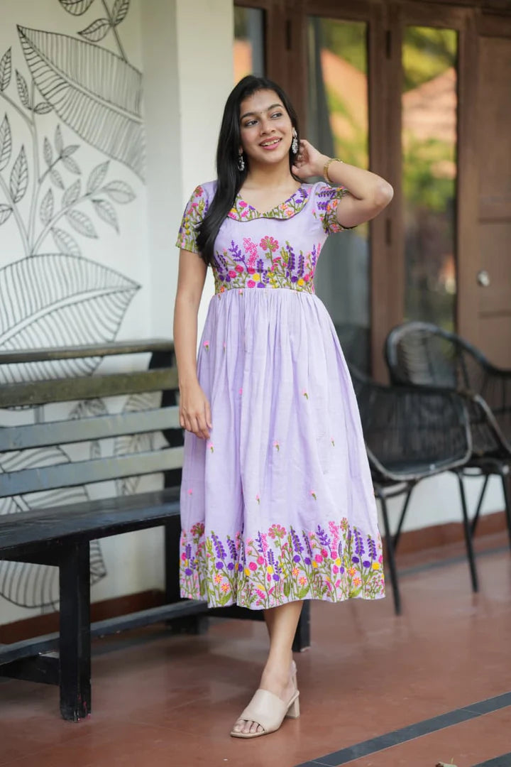 Aarvi Designer Cotton Dress