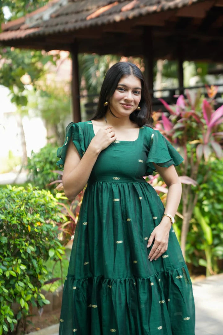 Nandhini Premium Handloom Dress
