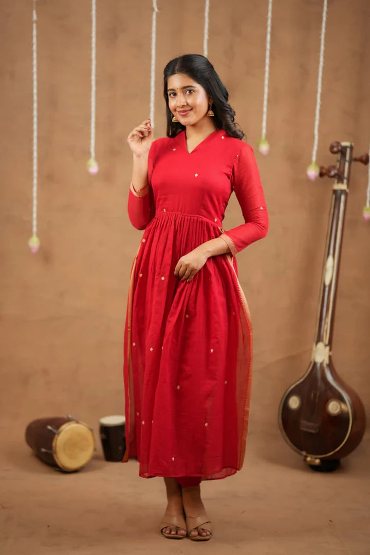 Vaibhavi Pure Cotton Kurti