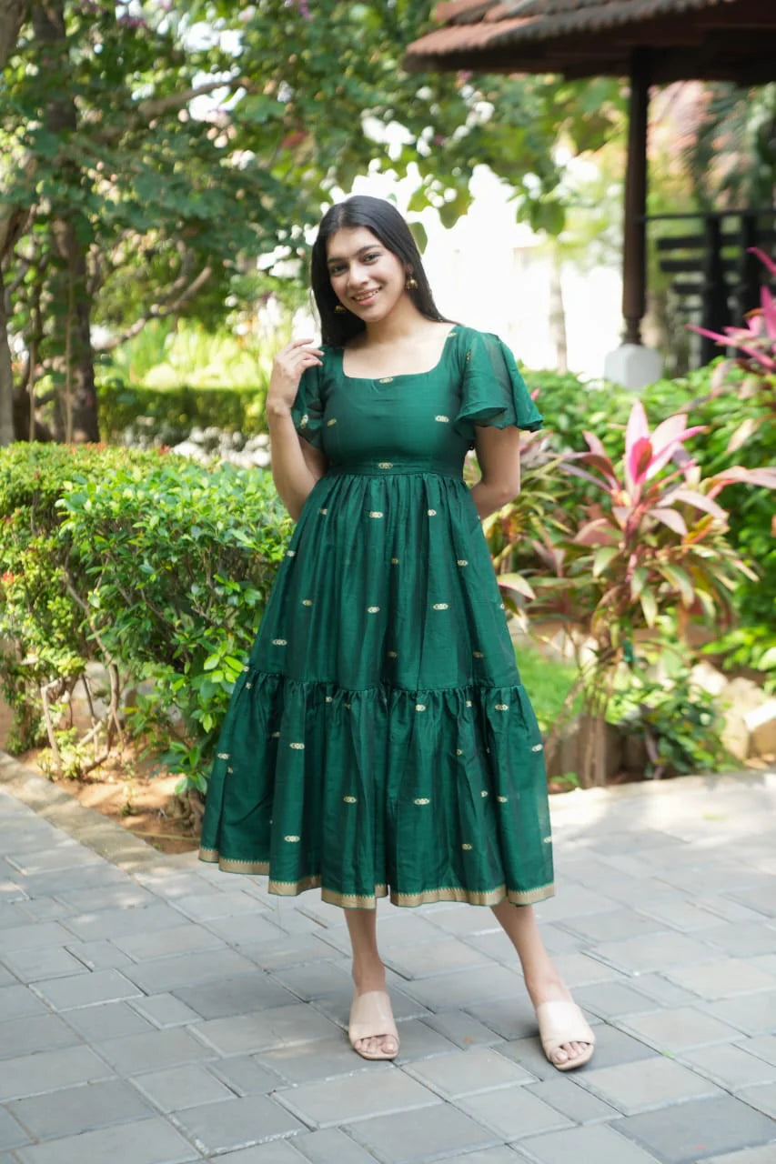 Nandhini Premium Handloom Dress