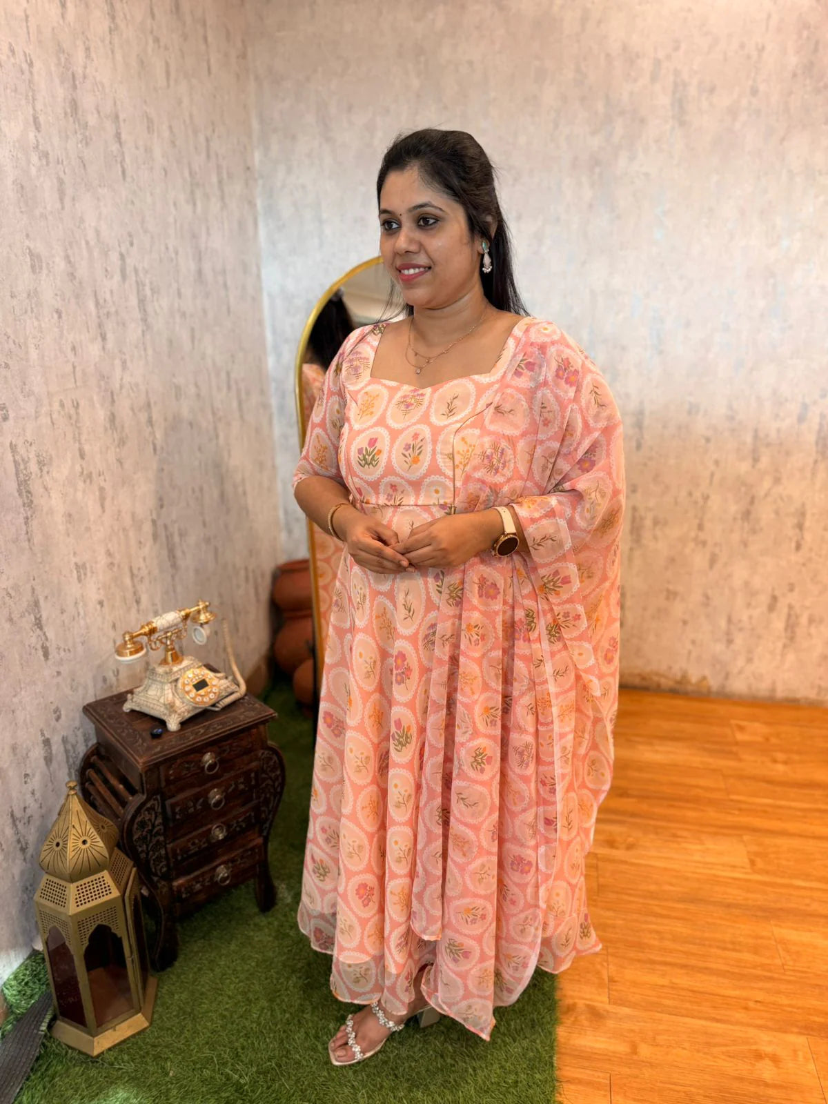 Aarvi Series2 Premium Georgette Anarkali