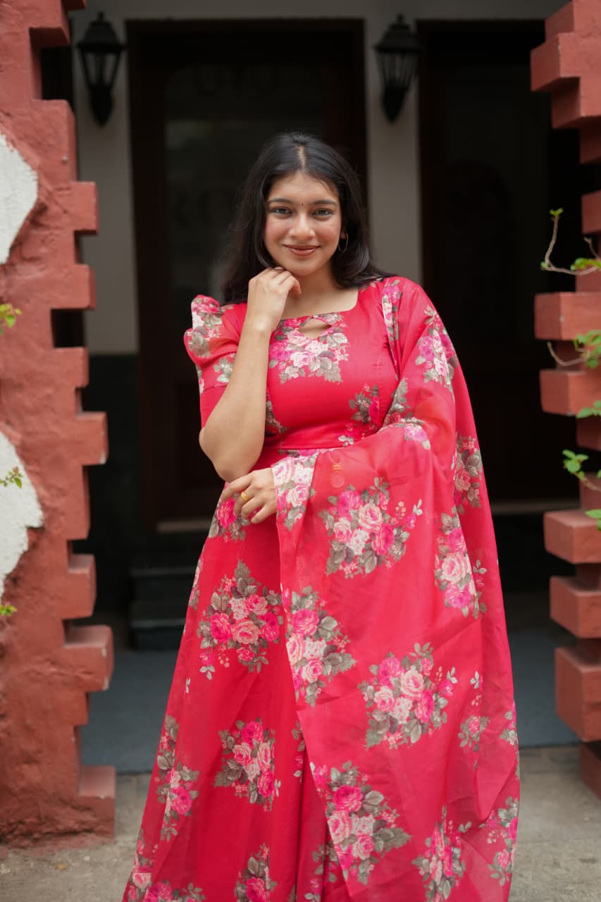 Rithika Series Georegette Anarkali