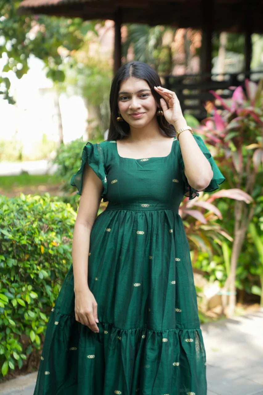 Nandhini Premium Handloom Dress