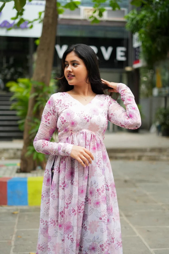 Reena Floral Georgette top