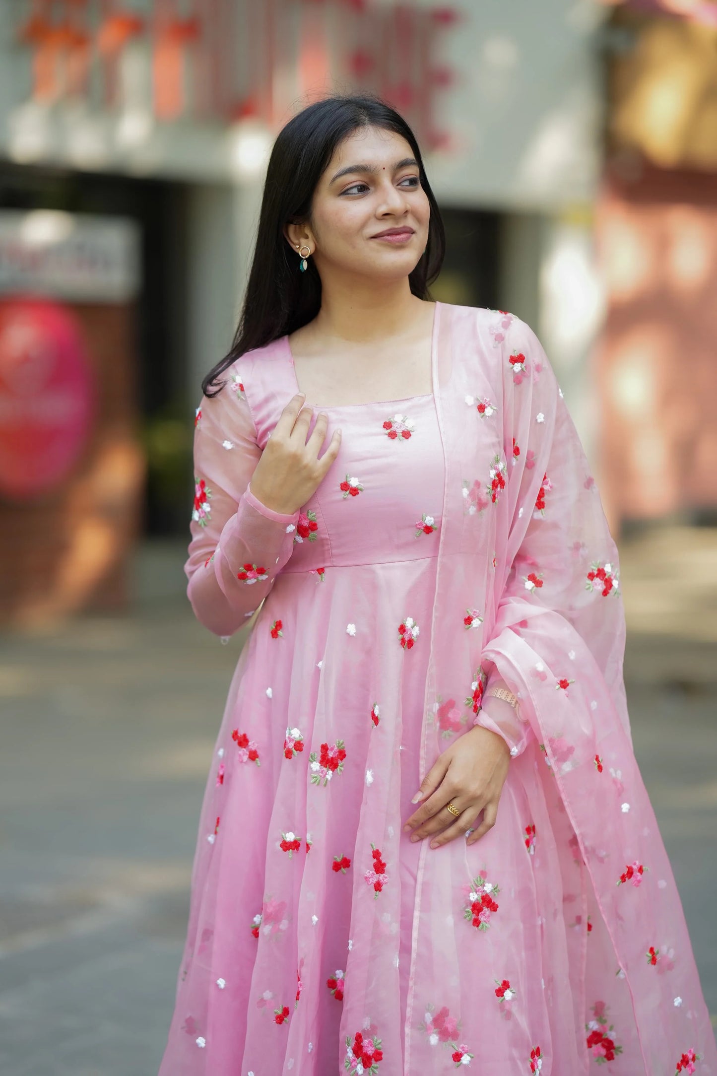 Ananya Premium Organza Anarkali