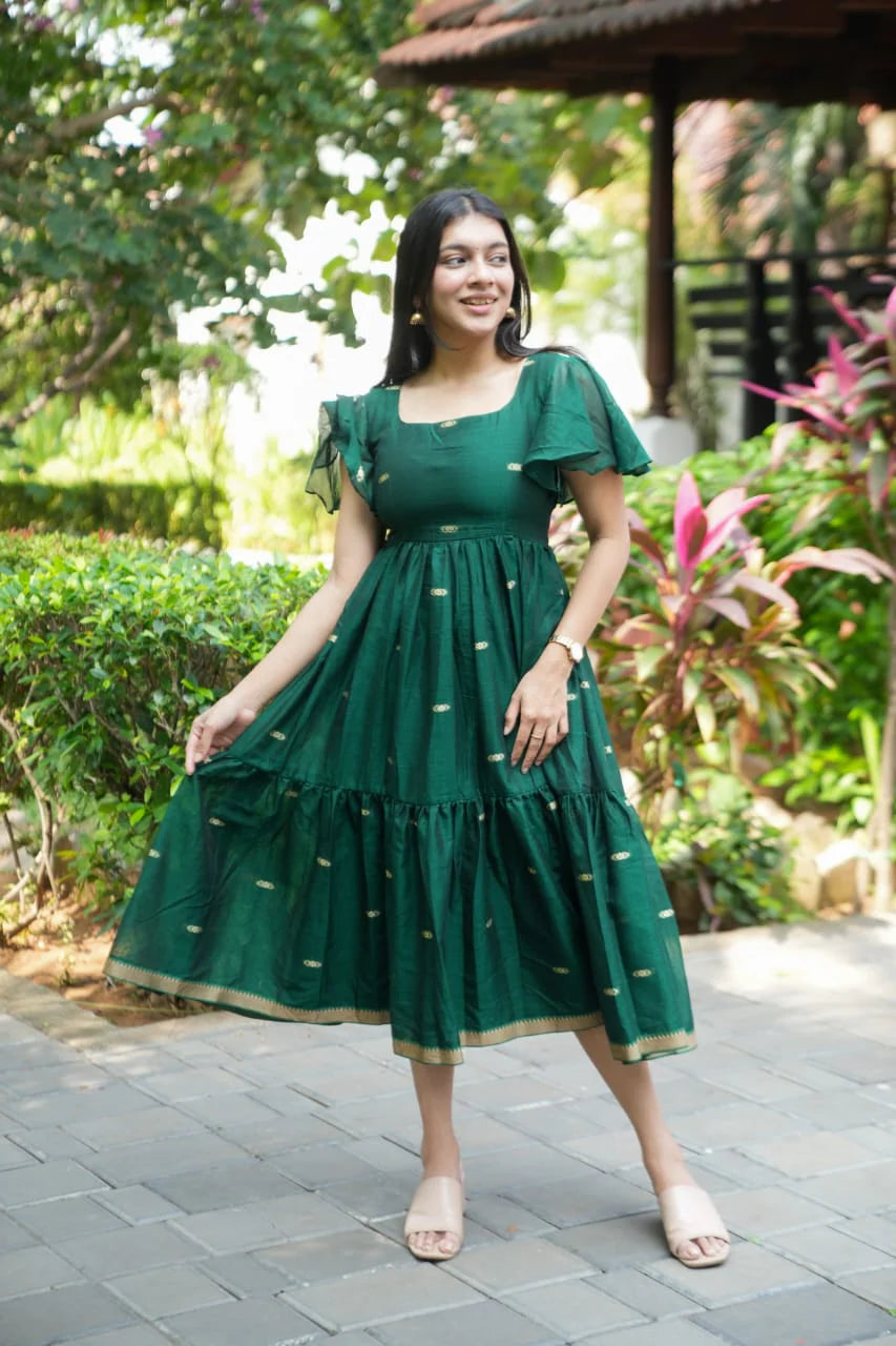 Nandhini Premium Handloom Dress
