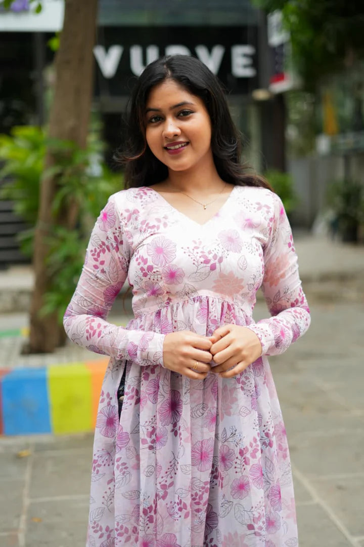 Reena Floral Georgette top