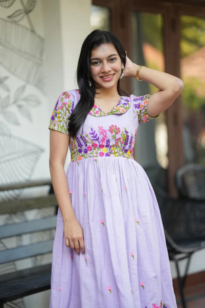 Aarvi Designer Cotton Dress