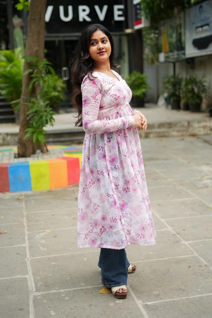 Reena Floral Georgette top