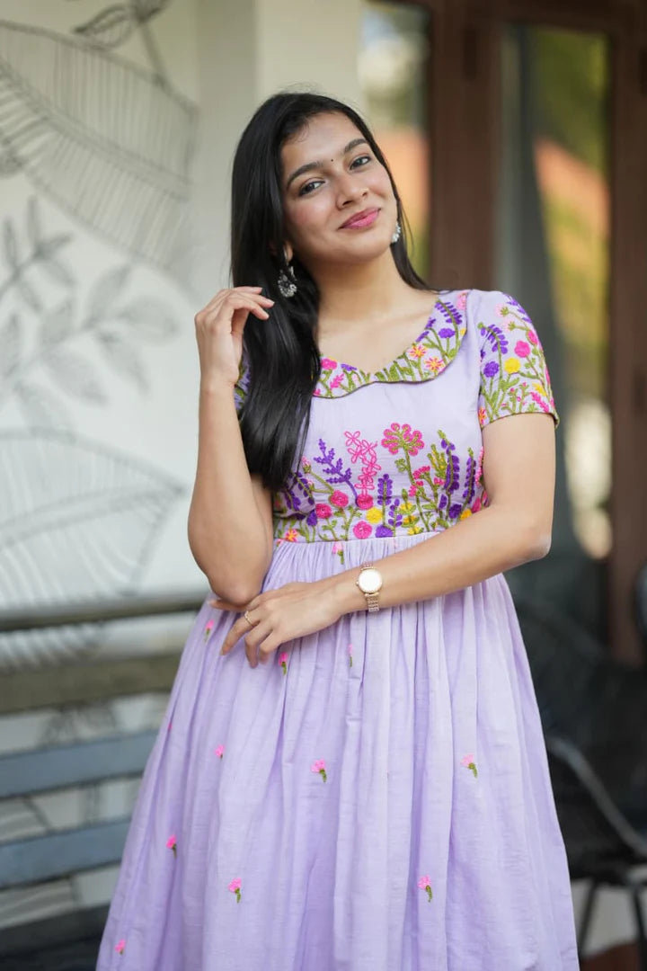 Aarvi Designer Cotton Dress