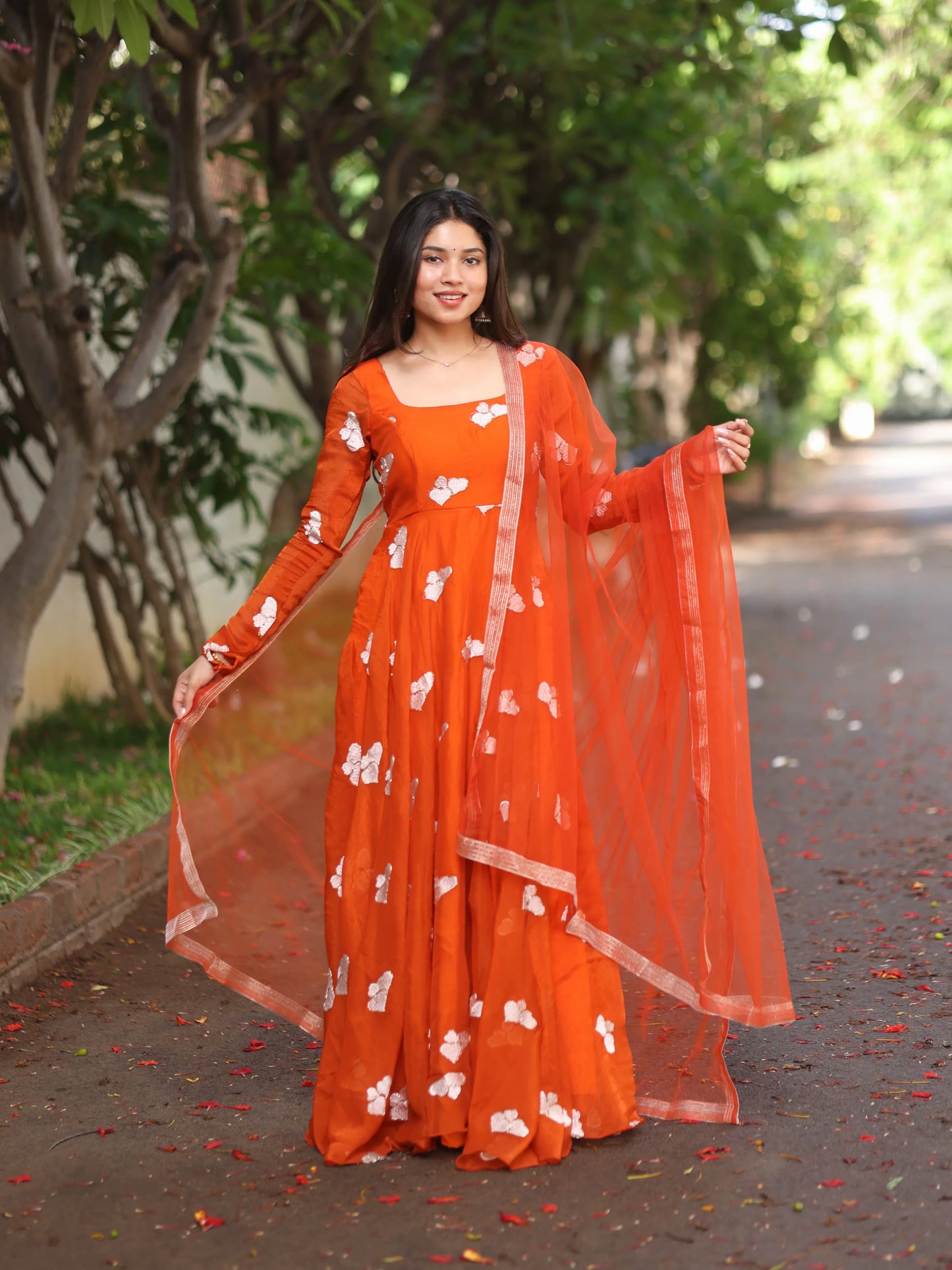 Iyal Premium Spacesilk Anarkali