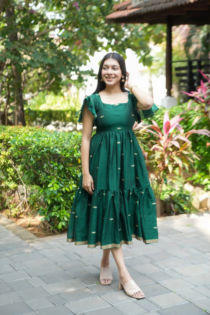 Nandhini Premium Handloom Dress