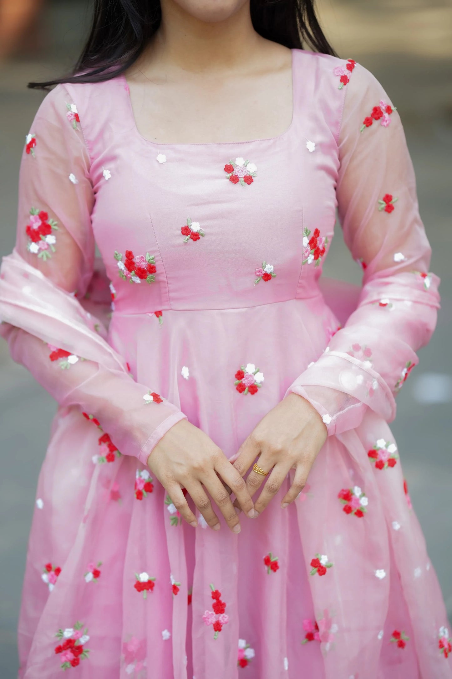 Ananya Premium Organza Anarkali