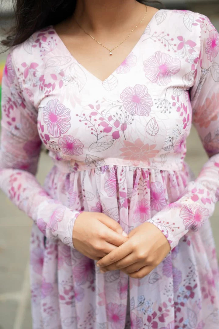 Reena Floral Georgette top