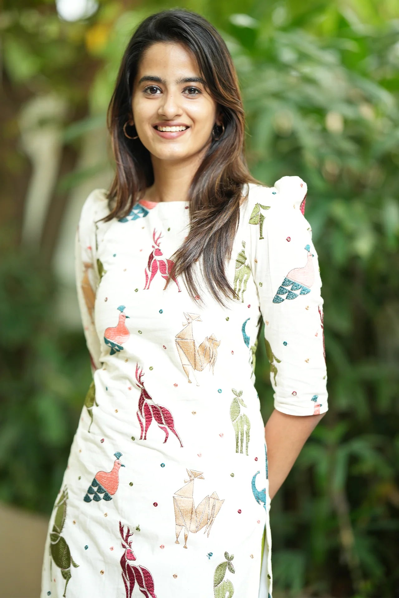 SAANVI - DESIGNER COTTON DRESS