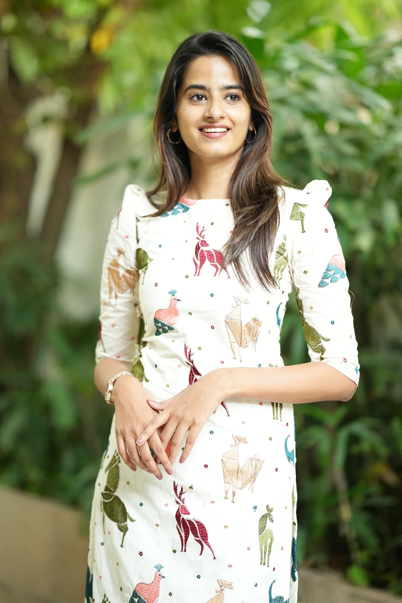 SAANVI - DESIGNER COTTON DRESS