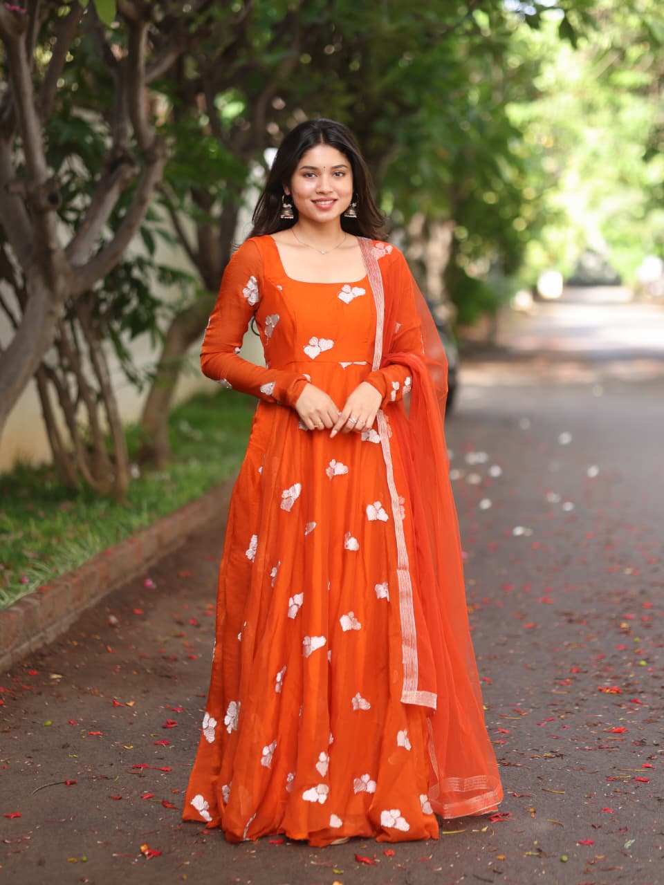 Iyal Premium Spacesilk Anarkali