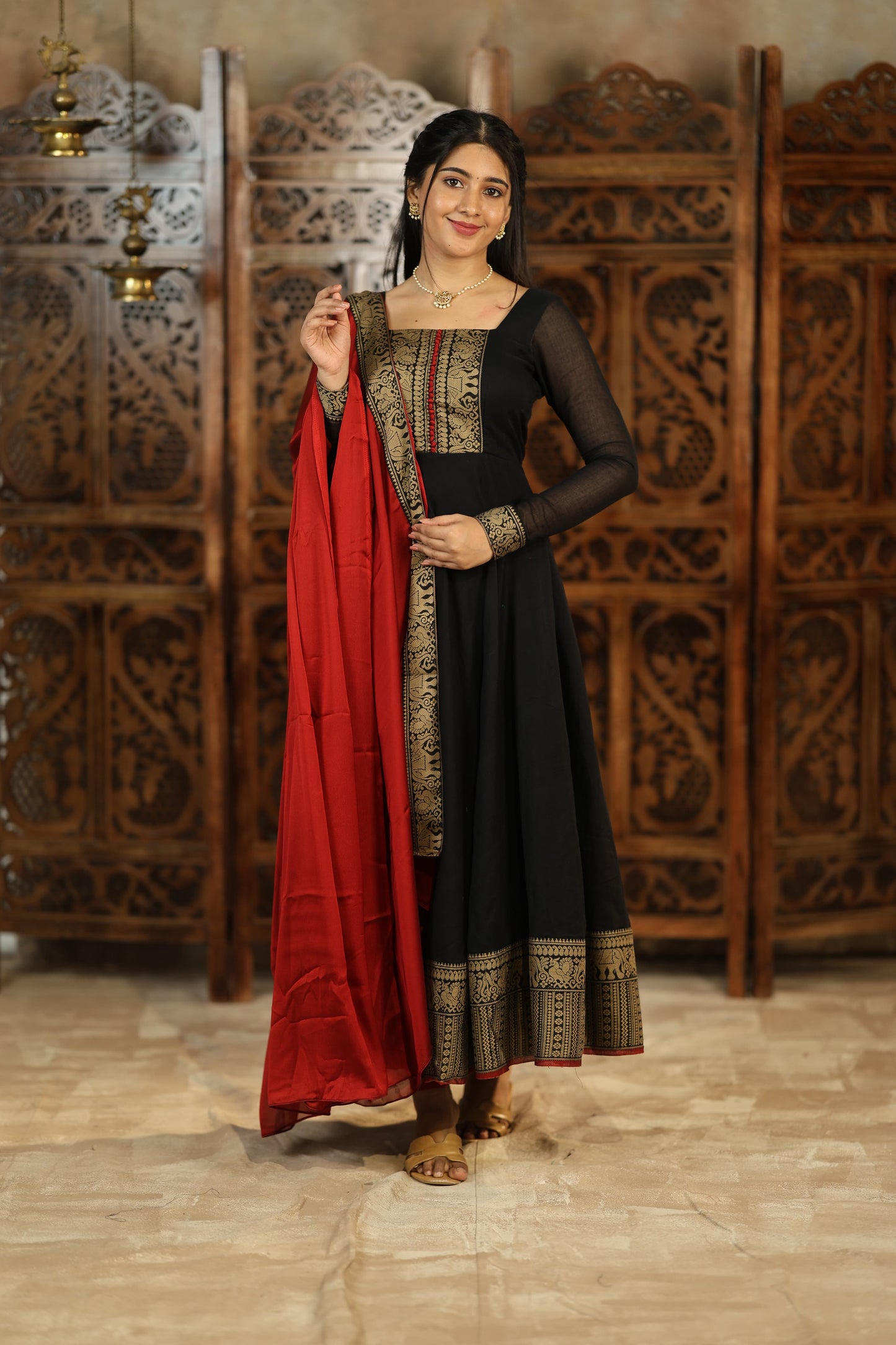 DD763 - Lavanya Pure cotton Anarkali