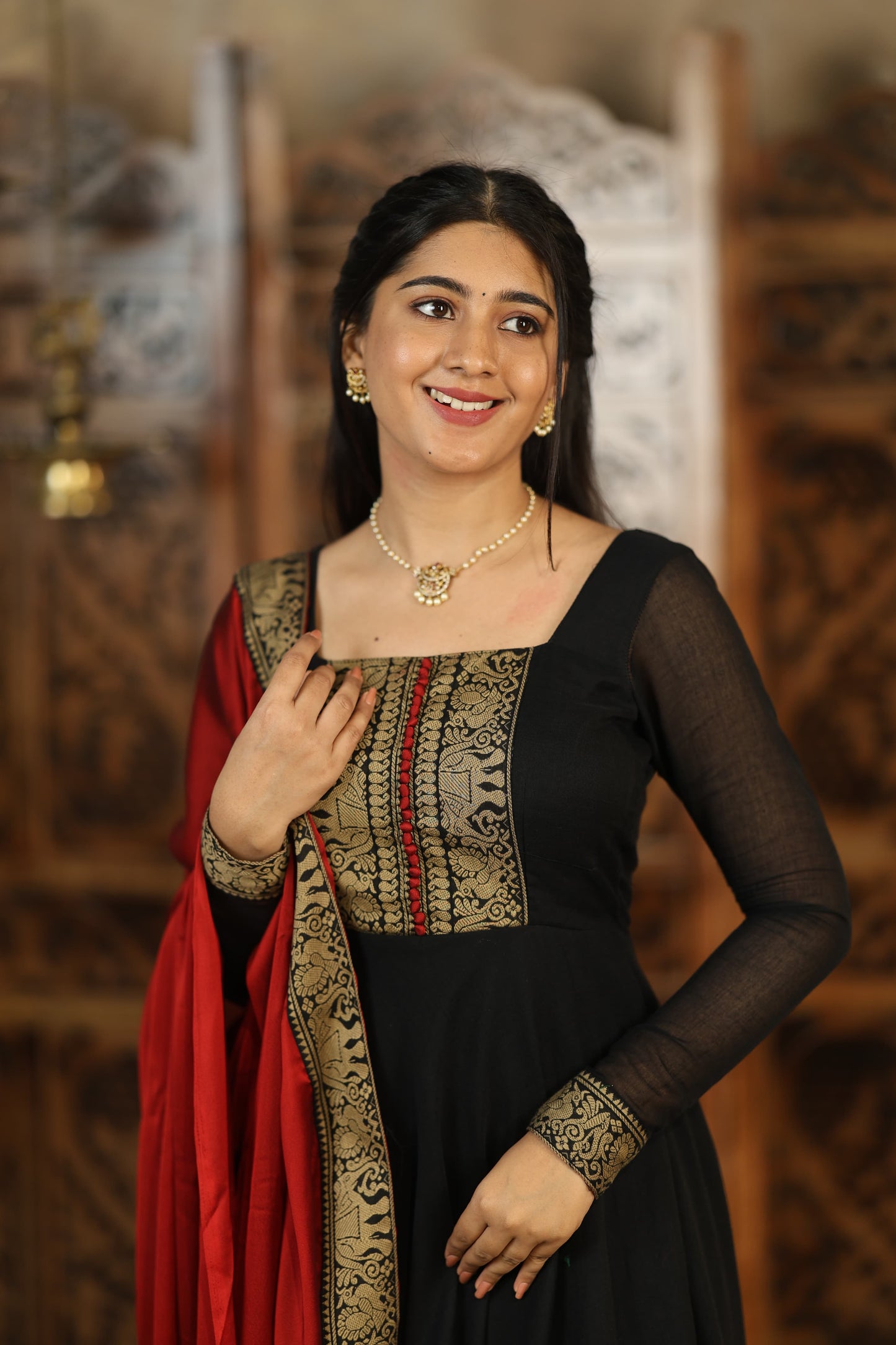 DD763 - Lavanya Pure cotton Anarkali