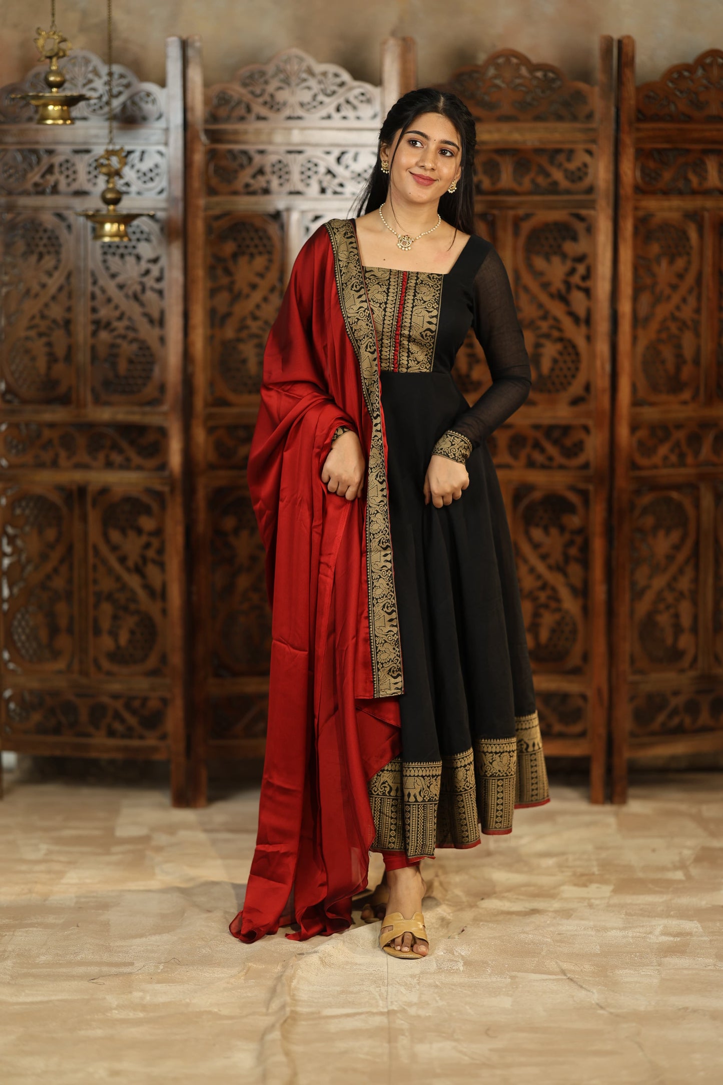 DD763 - Lavanya Pure cotton Anarkali